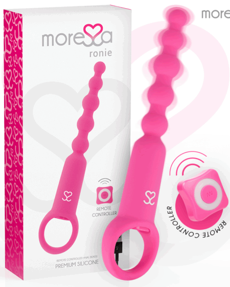 MORESSA - RONIE REMOTE CONTROL ANAL PLEASURE PINK