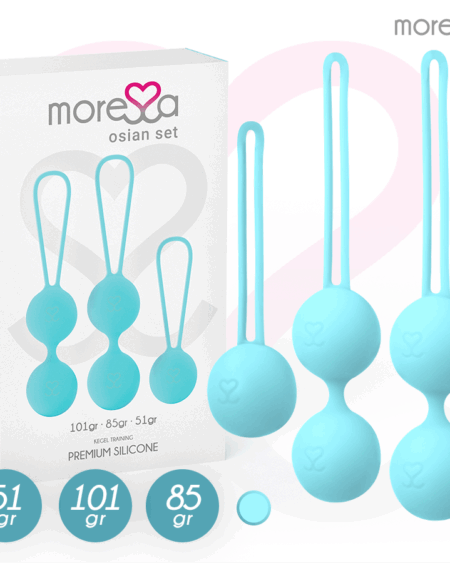 MORESSA - OSIAN SET PREMIUM TURQUOISE SILICONE