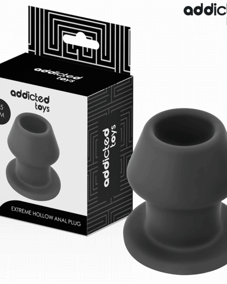 ADDICTED TOYS - EXTREME HOLLOW ANAL PLUG SILICONE SIZE S 7.5 CM