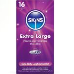 SKINS - EXTRA LARGE PREMIUM CONDOMS PACK 16