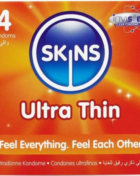 SKINS - ULTRA THIN PREMIUM CONDOMS PACK 4
