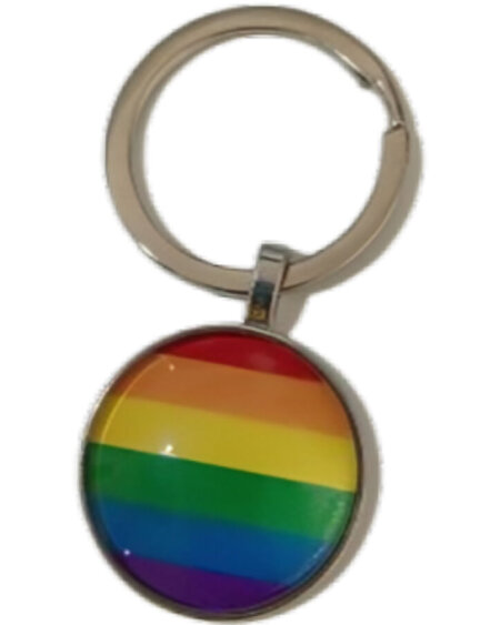 PRIDE - LGBT FLAG KEYCHAIN