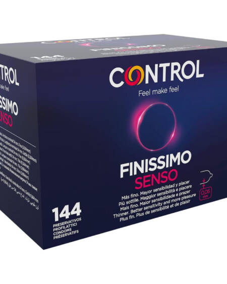 CONTROL - FINISSIMO SENSO CONDOMS 144 UNITS