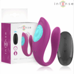 INTENSE - ANNIE U-SHAPED VIBRATOR AND STIMULATOR PURPLE REMOTE CONTROL