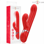 INTENSE - LELE MULTIFUNCTION VIBRATOR ROTATING  OSCILLATION  STIMULATION RED