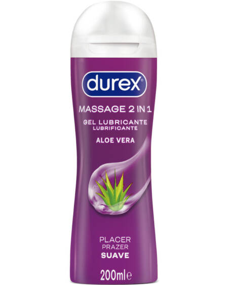 DUREX - SOFT ALOE VERA MASSAGE LUBRICANT GEL 200 ML