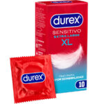 DUREX - SENSITIVE XL CONDOMS 10 UNITS