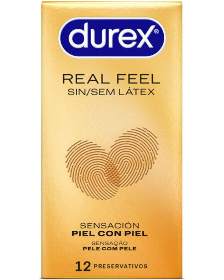 DUREX - REAL FEEL CONDOMS WITHOUT LATEX 12 UNITS
