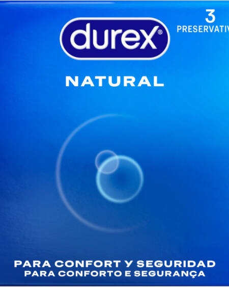 DUREX - NATURAL CONDOMS 3 UNITS
