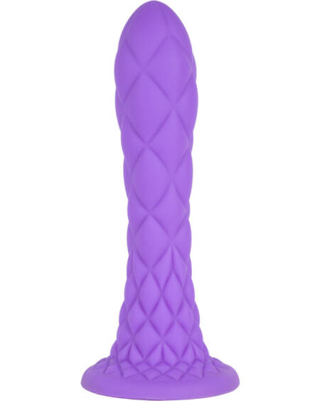 SILEXD - DREAMY DILDO FANTASY SILICONA LIQUIDA TERMOREACTIVO VIOLETA 18.5 CM