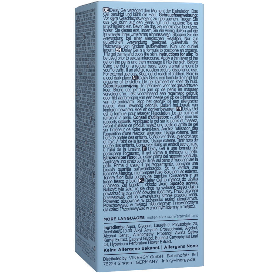 MISTER SIZE - DELAY GEL 50 ML - Image 4