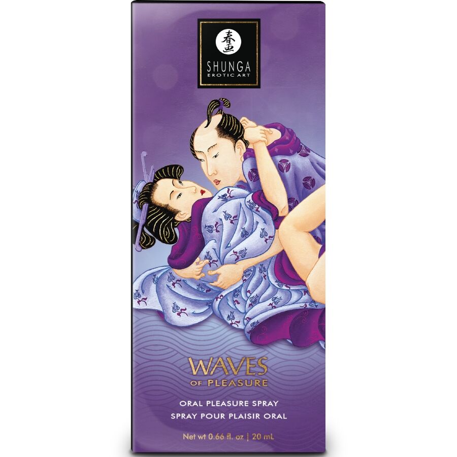SHUNGA - WAVES PLEASURE SPRAY ORAL SEDUCTIVE EXOTIC FRUITS 20 ML - immagine 3