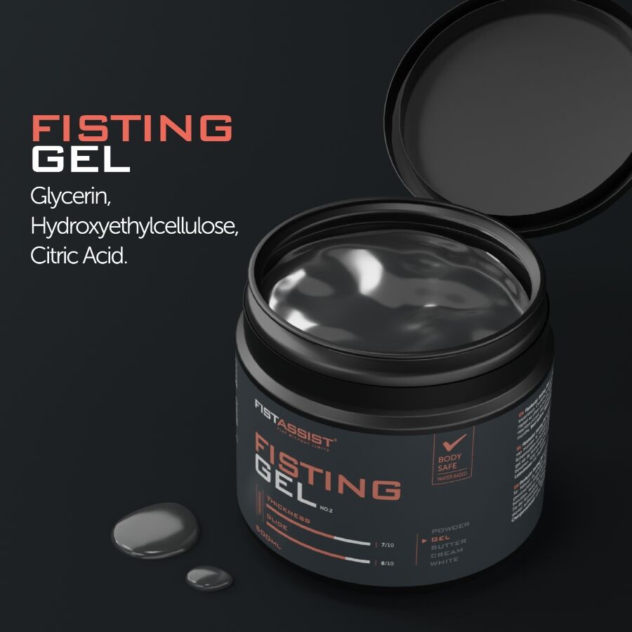 COBECO - FIST ASSIST FISTING GEL EXTRA-THICK WATER-BASED 500 ML - Image 3