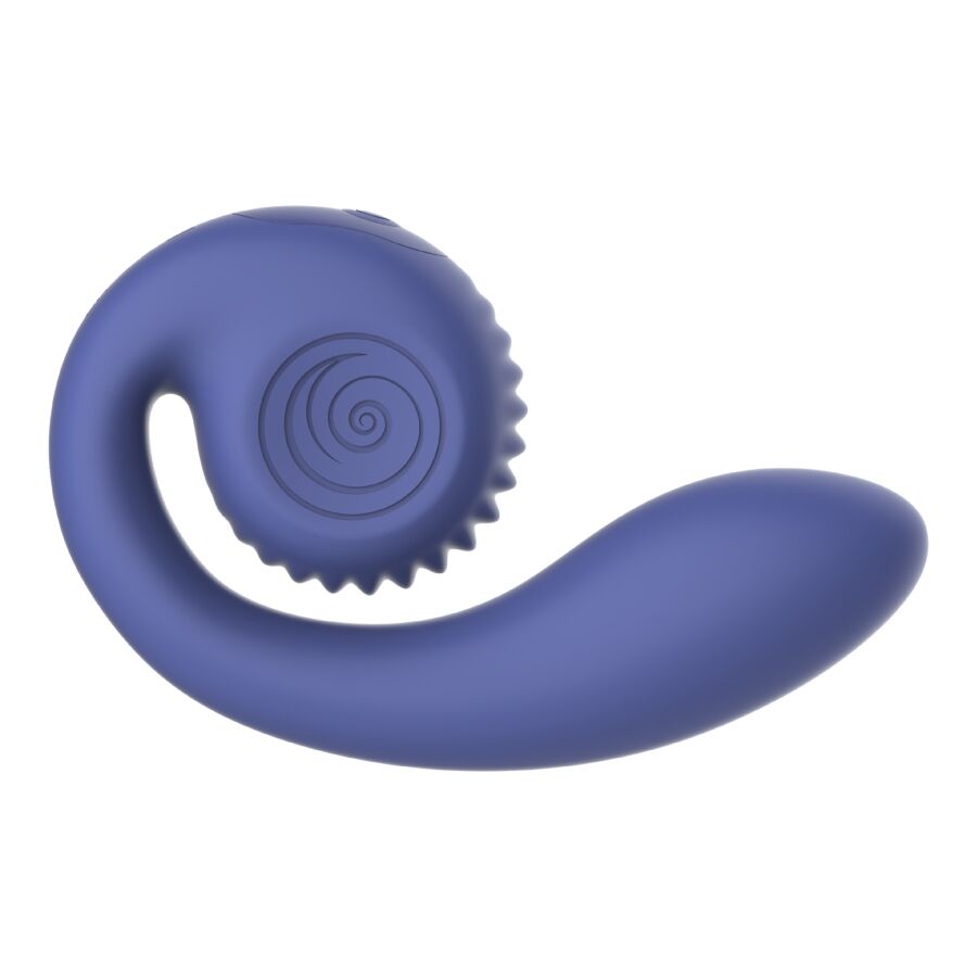 SNAIL VIBE - GIZI LITE DUAL G-SPOT  CLITORAL PURPLE VIBRATOR