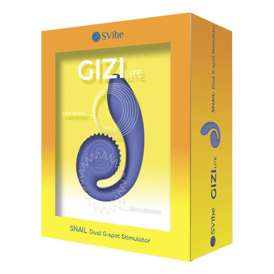 SNAIL VIBE - GIZI LITE DUAL G-SPOT CLITORAL PURPLE VIBRATOR - Image 4