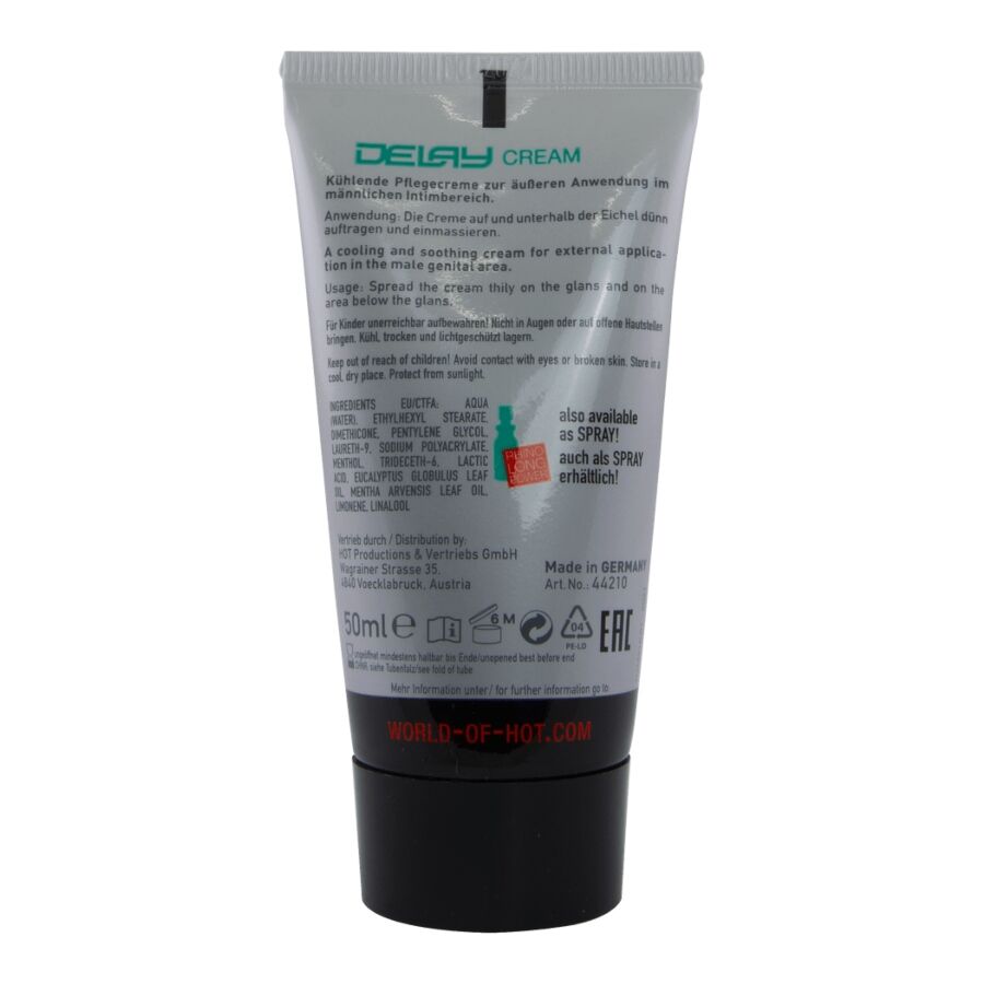 HOT - DELAY CREAM 50 ML - Image 3
