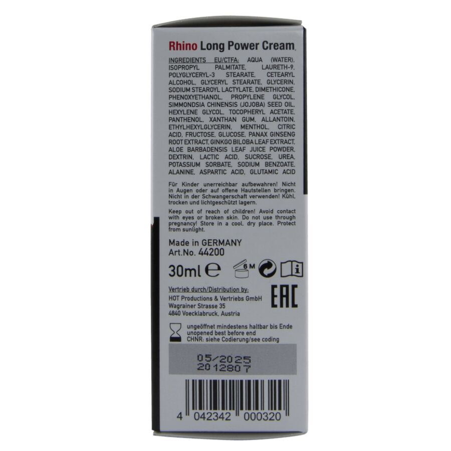 HOT - RHINO LONG POWER CREAM 30 ML - Image 5