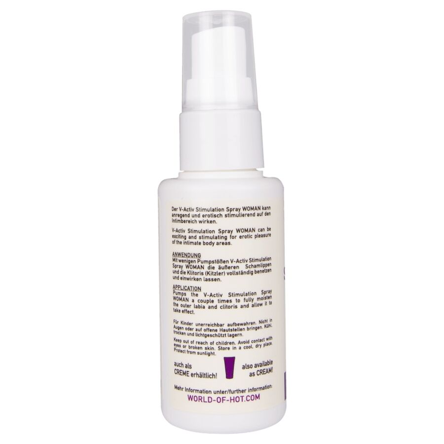 HOT - V-ACTIV STIMULATION SPRAY FOR WOMAN 50 ML - Image 4