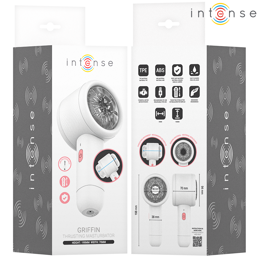 INTENSE - GRIFFIN MASTURBATOR WITH ADVANCED THRUST - Image 4