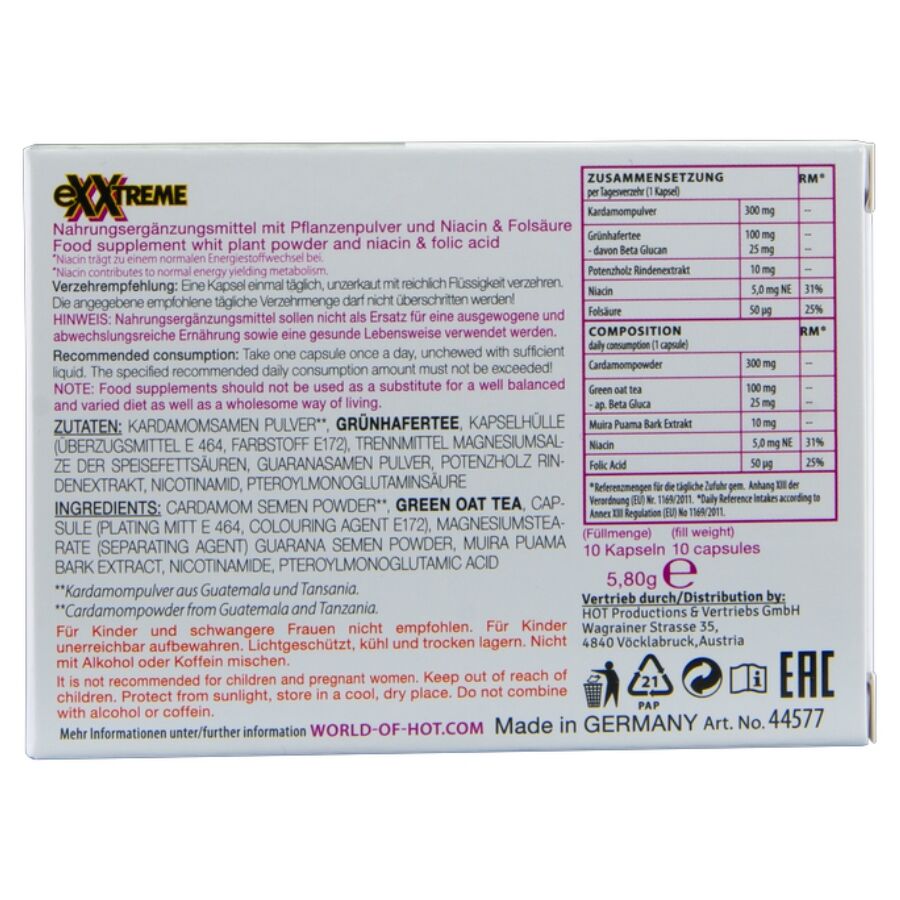 HOT - EXXTREME LIBIDO CAPS WOMAN 10 UNITS - Image 4