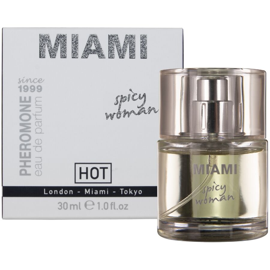 HOT - PHEROMONE PERFUME MIAMI SPICY WOMAN 30 ML