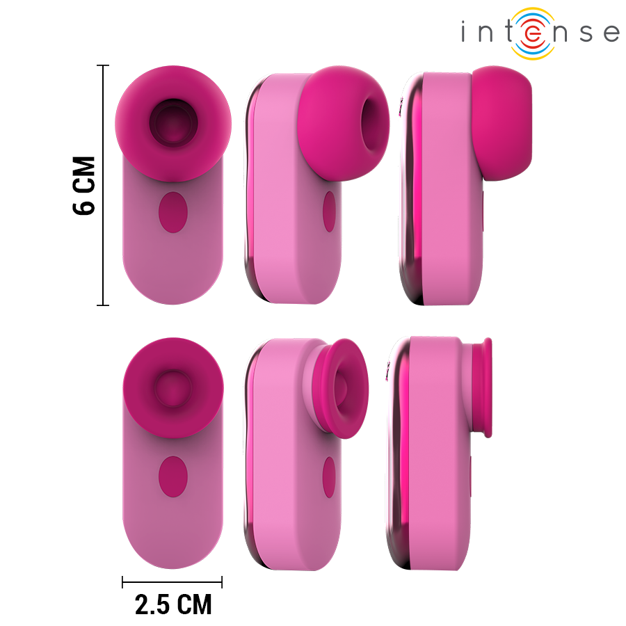 INTENSE - SABRINA CLIT STIMULATOR PINK - Image 4
