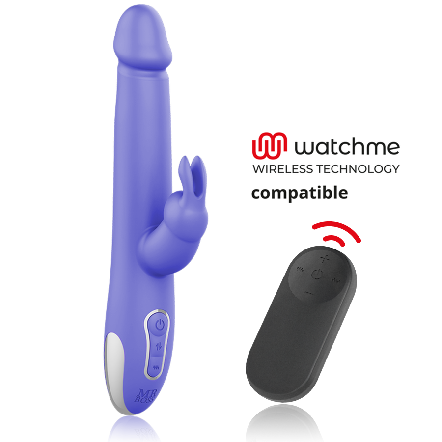 MR BOSS - ARTURO VIBRATOR  ROTATOR COMPATIBLE WITH WATCHME WIRELESS TECHNOLOGY