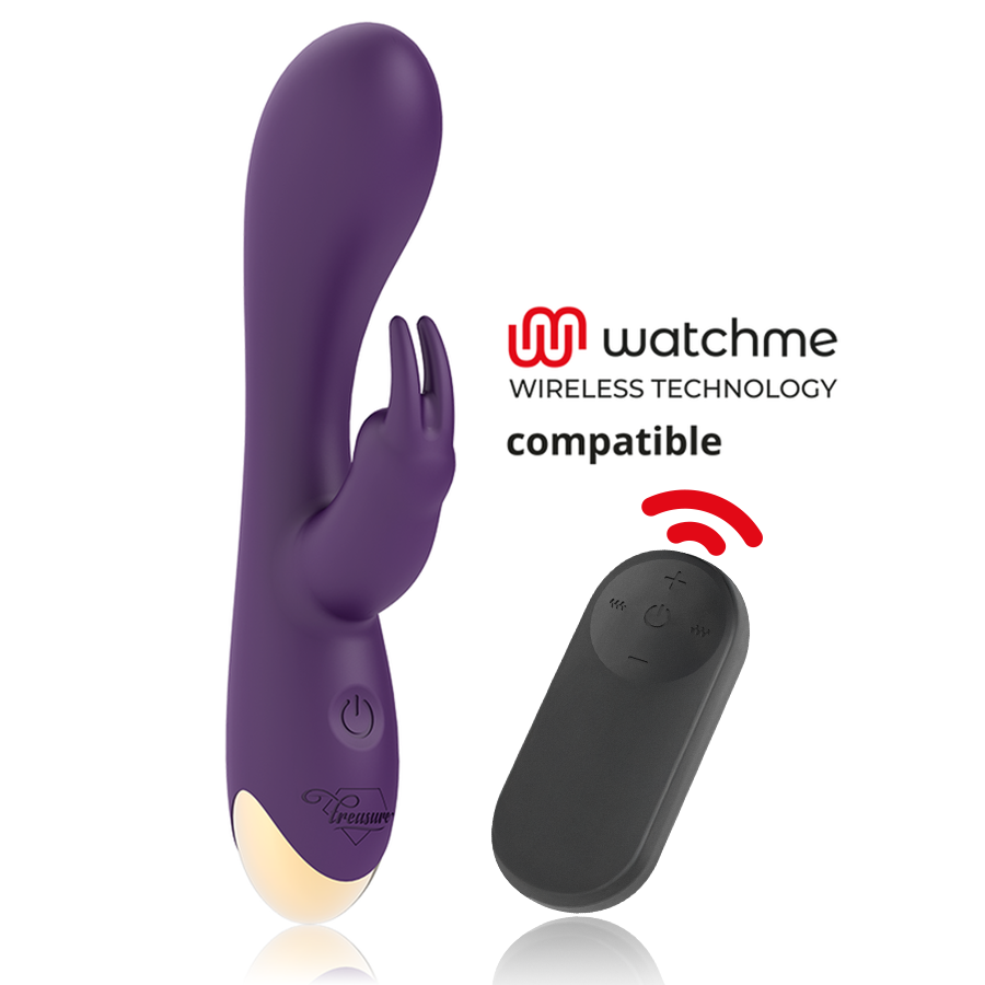 TREASURE - LAURENCE RABBIT VIBRATOR WATCHME WIRELESS TECHNOLOGY COMPATIBLE