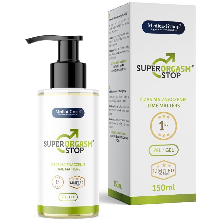 MEDICA GROUP - SUPER ORGASM STOP INTIMATE GEL FOR MEN 150 ML