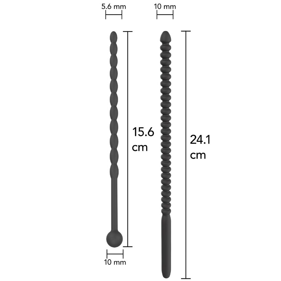 HIDDEN DESIRE - EXTREME RIBBED URETHAL SOUND ADVANCED 2 UNITS - Image 4