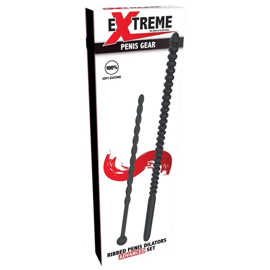 HIDDEN DESIRE - EXTREME RIBBED URETHAL SOUND ADVANCED 2 UNITS - Image 5