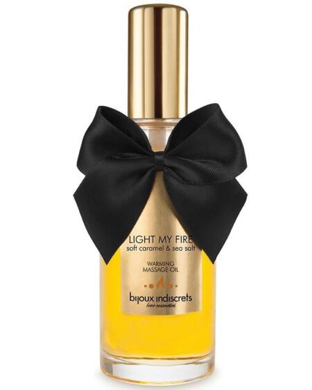 BIJOUX - MASSAGE OIL HEAT EFFECT CARAMEL AROMA