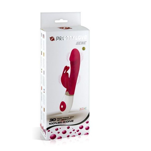PRETTY LOVE - FLIRTATION VIBRATOR WITH RABBIT GENE - Image 2
