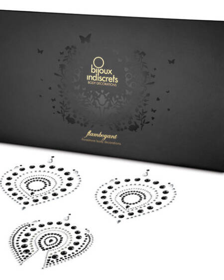 BIJOUX - INDISCRETS FLAMBOYANT BLACKSILVER