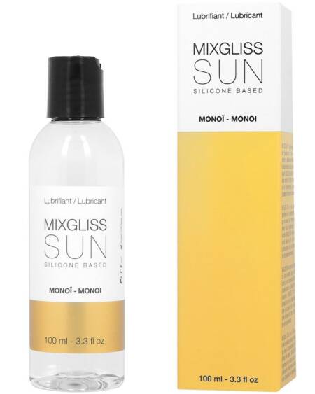 MIXGLISS - BASED SILICONE BASE LUBRICANT AROMA MONOI 100ML