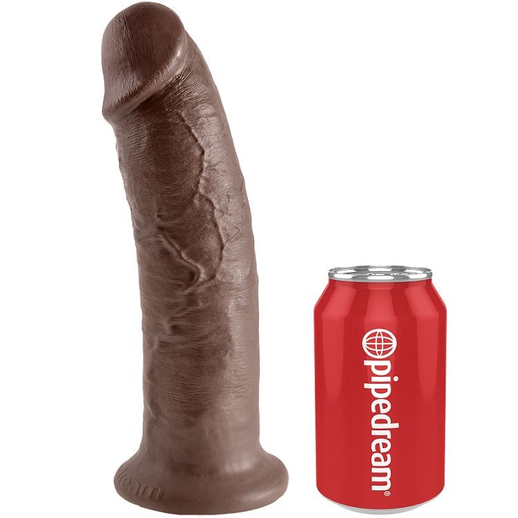 KING COCK - 10 DILDO BROWN 25.4 CM - Image 3
