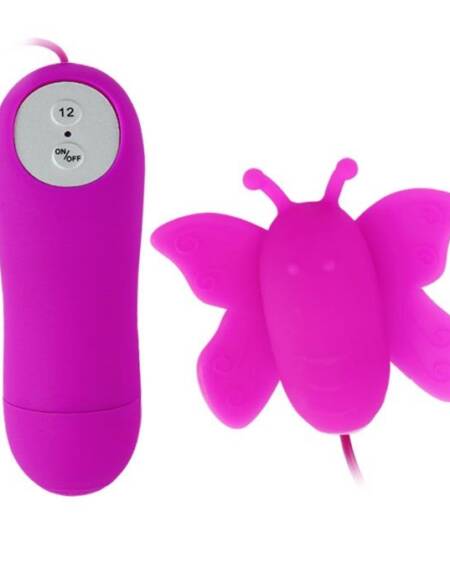 BAILE - LOVE EGGS BUTTERFLY CLITORIS STIMULATOR 12 SPEEDS LILAC REMOTE CONTROL