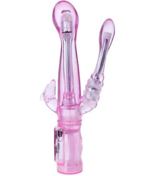 BAILE - FLEXIBLE VIBRATOR WITH ANAL STIMULATOR