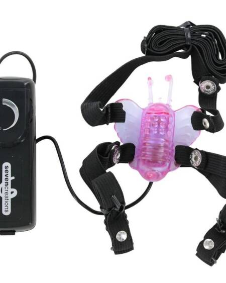 SEVEN CREATIONS - BUTTERFLY STIMULATOR WITH VIBRATION