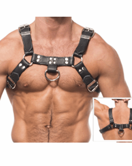 LEATHER BODY - CHAIN HARNESS III