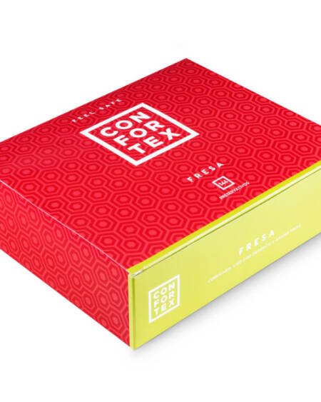 CONFORTEX - STRAWBERRY CONDOM 144 UNITS