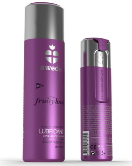 SWEDE - FRUITY LOVE LUBRICANT RASPBERRY RHUBARB 50 ML
