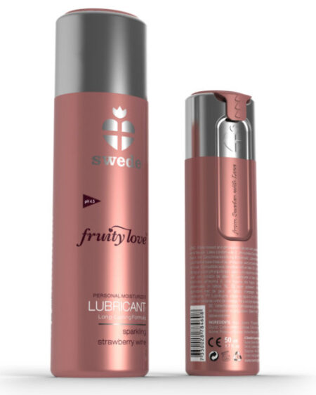 SWEDE - FRUITY LOVE LUBRICANT SPARKLING STRAWBERRY WINE 50 ML