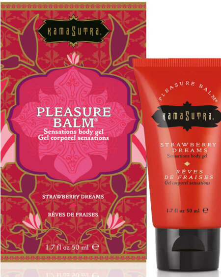 KAMASUTRA - STIMULATING PLEASURE BALM STRAWBERRY DREAMS FLAVOR 50ML