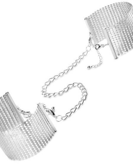 BIJOUX - DÉSIR MÉTALLIQUE SILVER METALLIC HANDCUFFS