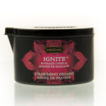 KAMASUTRA - STRAWBERRY DREAMS MASSAGE CANDLE 170 GR