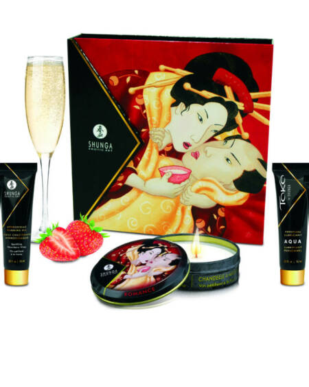 SHUNGA - SECRET GEISHA STRAWBERRIES AND CAVA KIT