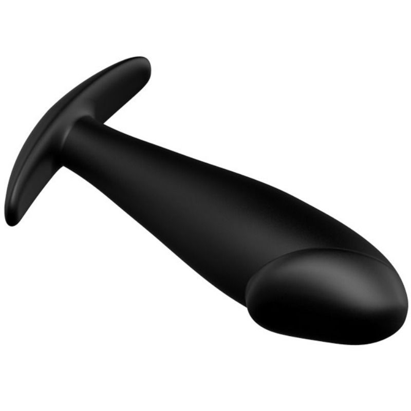 PRETTY LOVE - ANAL PLUG SILICONE PENIS FORM BLACK - Image 4