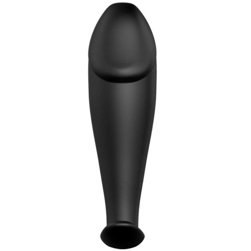 PRETTY LOVE - SILICONE ANAL PLUG PENIS FORM AND 12 VIBRATION MODES BLACK - Image 2