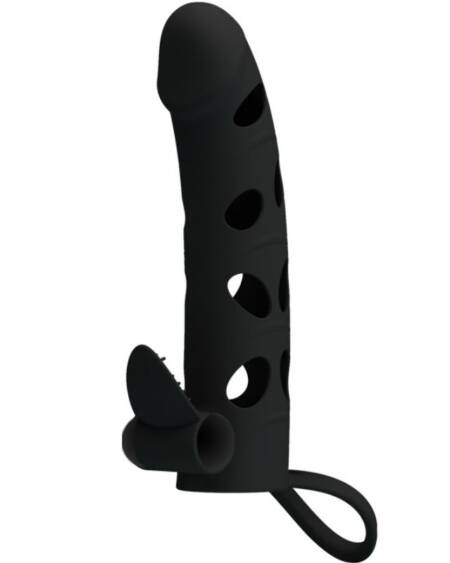 PRETTY LOVE - SILICONE COVER WITH VIBRATION 15.2 CM
